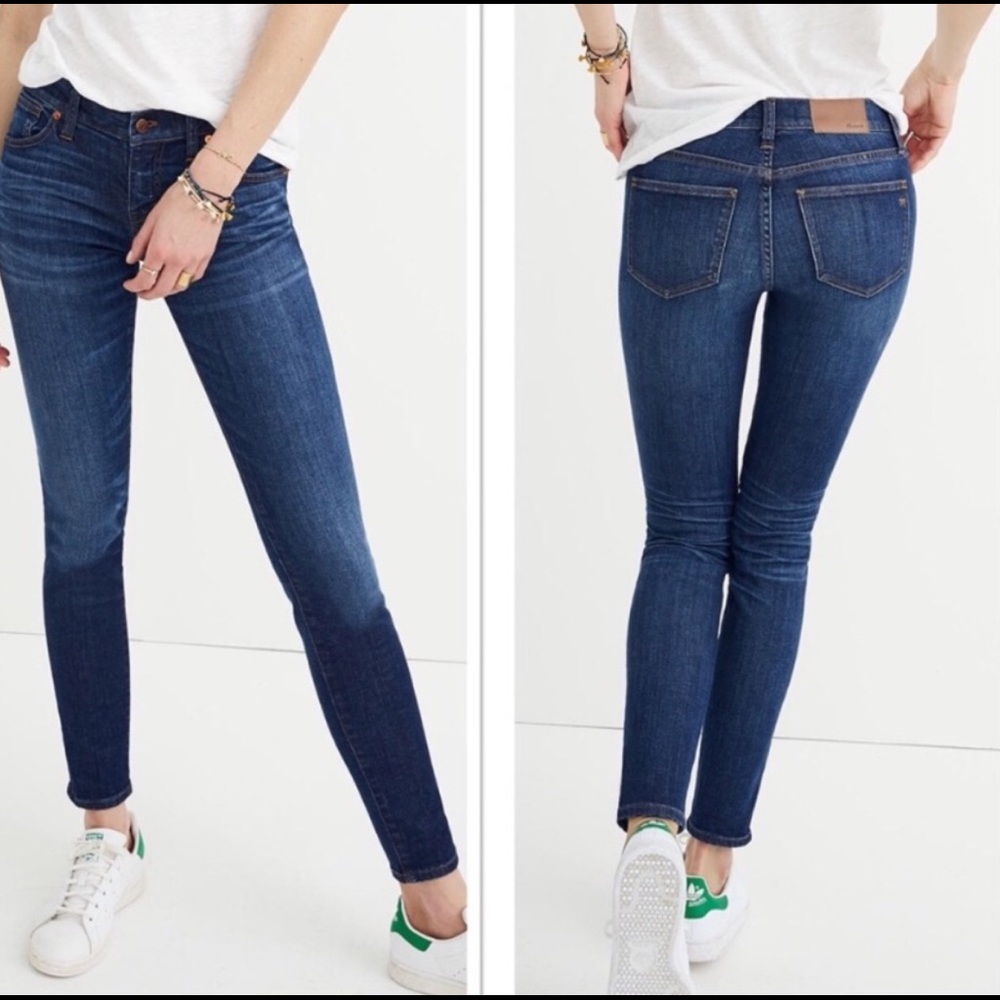 madewell skinny skinny 8” midrise 24